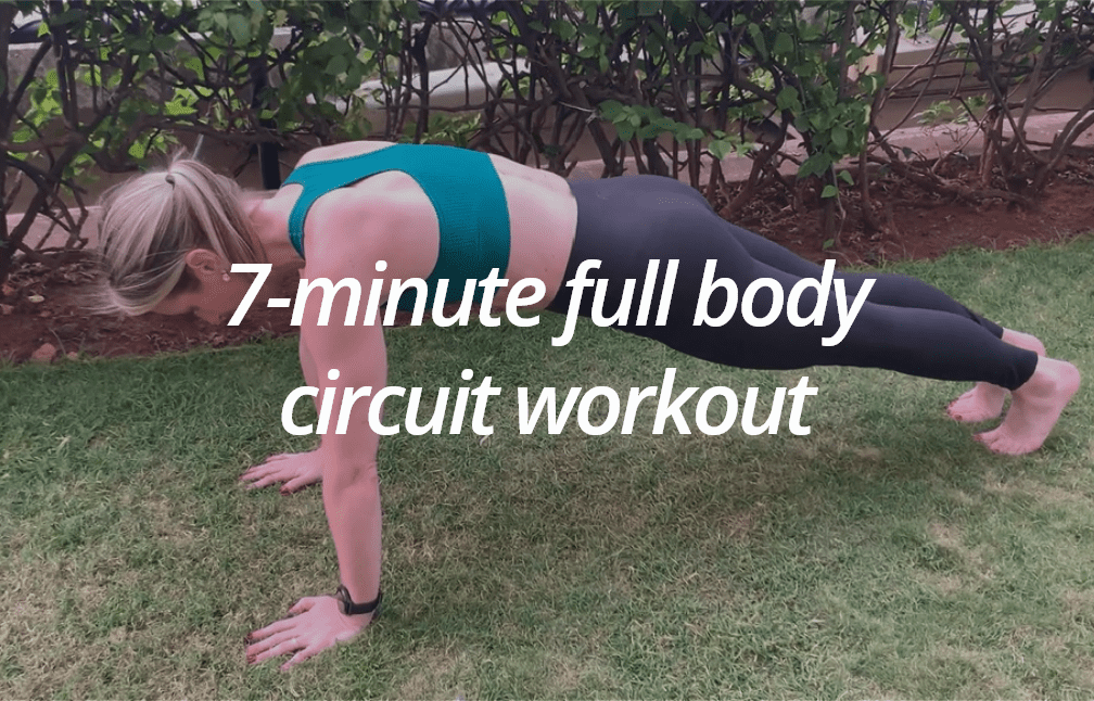7-minute full body circuit workout